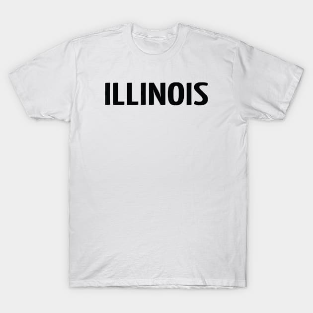 Illinois T-Shirt by ProjectX23